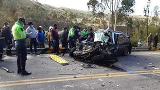 Chofer escapa tras chocar camión y matar a cuatro personas en Cusco 