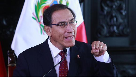 Martín Vizcarra cuestiona al Congreso por no tratar con urgencia sus propuestas de reforma