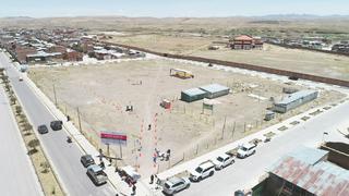 Hicieron entrega de terreno para iniciar la construcción del hospital de Espinar en Cusco