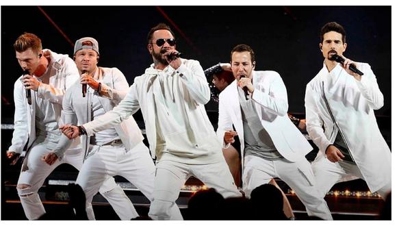 ​Backstreet Boys hicieron delirar a sus fans en Viña del Mar (VIDEO)