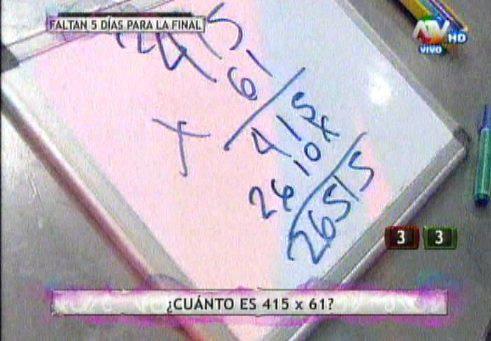 Alejandra Baigorria pasó vergüenza por no saber multiplicar