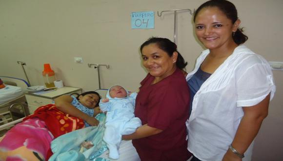 En Aguaytía nace  bebé con  4.880 kilogramos