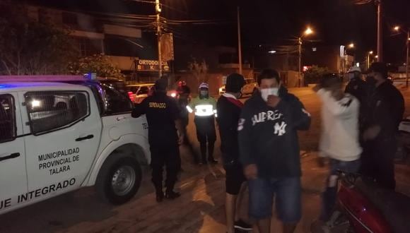 Piura: intervienen a 30 personas bebiendo licor en cantinas de Talara Alta (Foto: Municipalidad Provincial Talara)