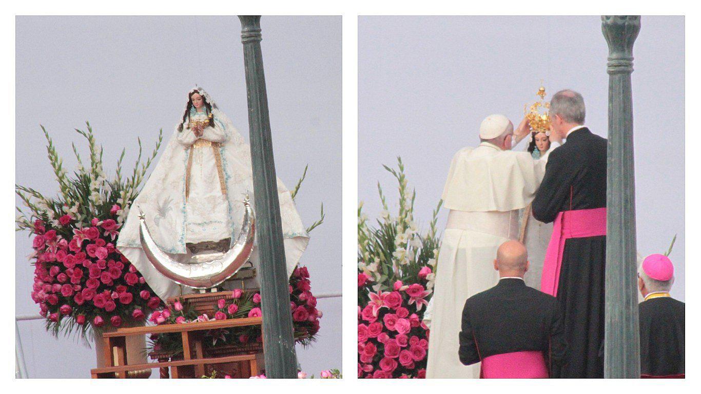 Virgen de la Puerta es coronada como "Madre de la Misericordia y de la Esperanza" (VIDEO) 