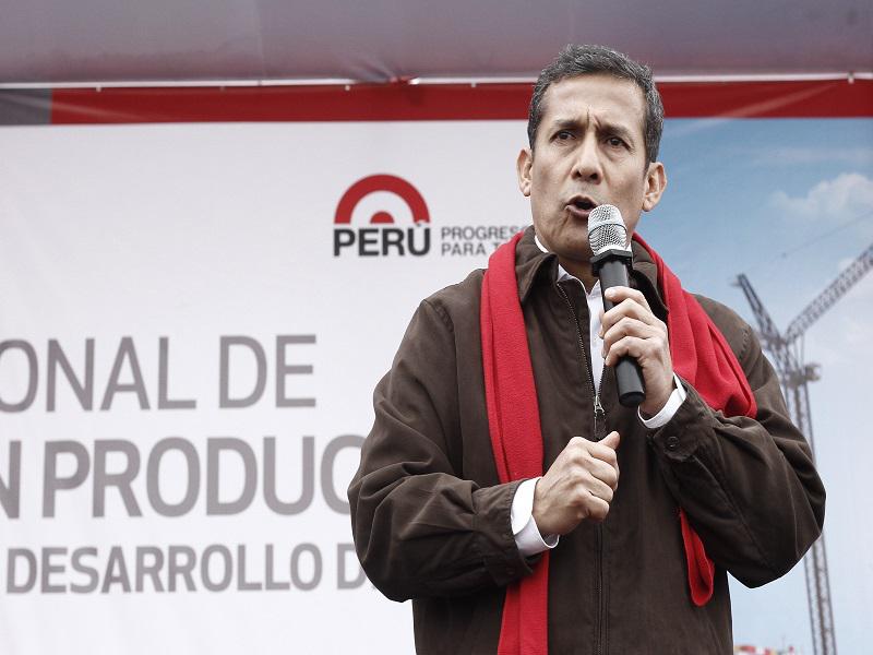 Ipsos: Aumenta desaprobación de presidente Ollanta Humala 