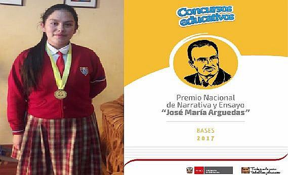 Estudiante de Andahuaylas gana premio nacional de narrativa y ensayo