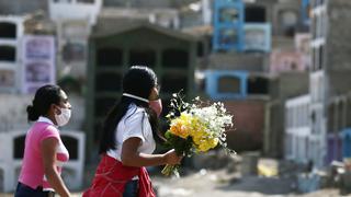 Cementerio de Comas: poca afluencia de visitantes por la celebración del Día del Padre (FOTOS)