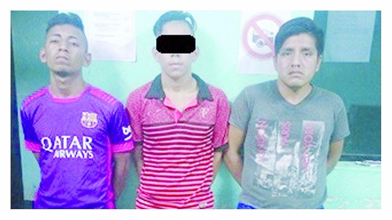 Caen “Los Injertos de Nueva Esperanza” tras robar mototaxi a un adolescente