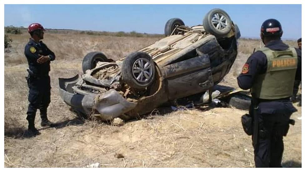 Alcalde de Colán muere al volcarse la camioneta en la que viajaba a fiesta patronal  