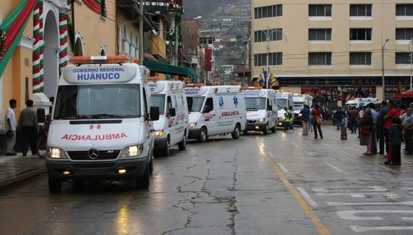Humala entregará diez ambulancias en sesión descentralizada de Consejo de Ministros 