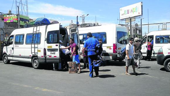 AlgunAs tienen permisos irregulares y trabajan con medidas cautelares y otras transitan sin recibir sanciones. (Foto: GEC)