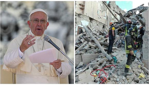 Terremoto en Italia: Papa Francisco pide rezar por víctimas del sismo (VIDEO)