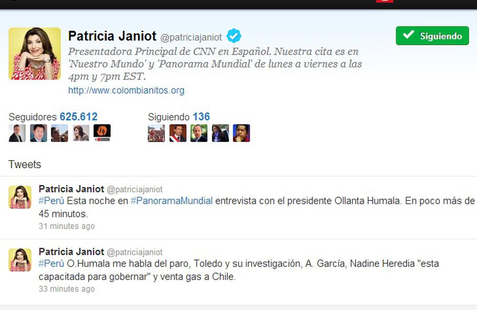 Ollanta Humala: "Nadine Heredia está capacitada para gobernar"