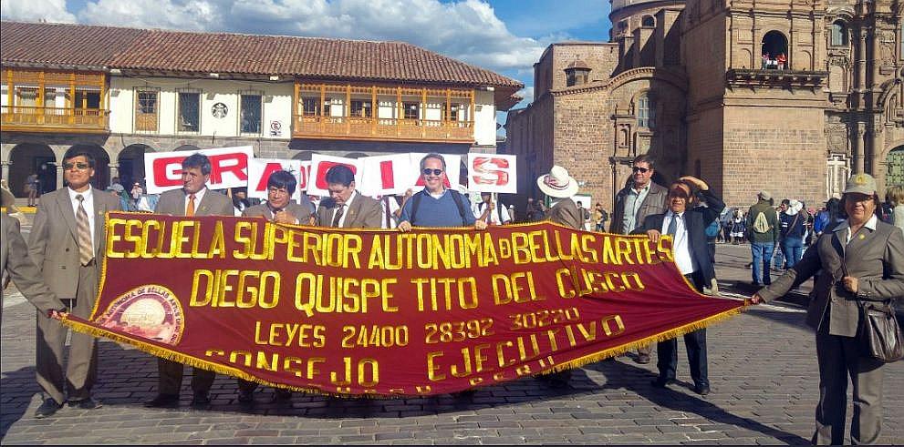 La Escuela Superior Autónoma de Bellas Artes Cusco ya tiene grado de universidad 