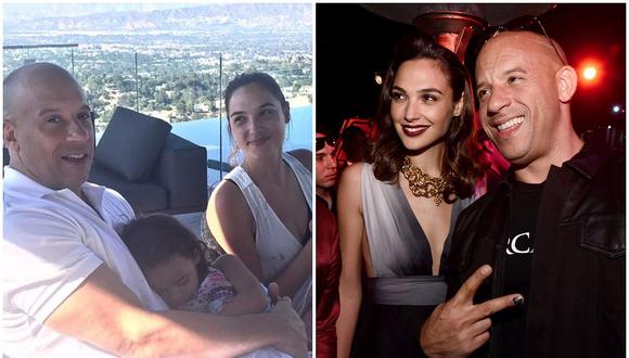 Gal Gadot y Vin Diesel comparten tierno momento junto a sus hijos (FOTO)