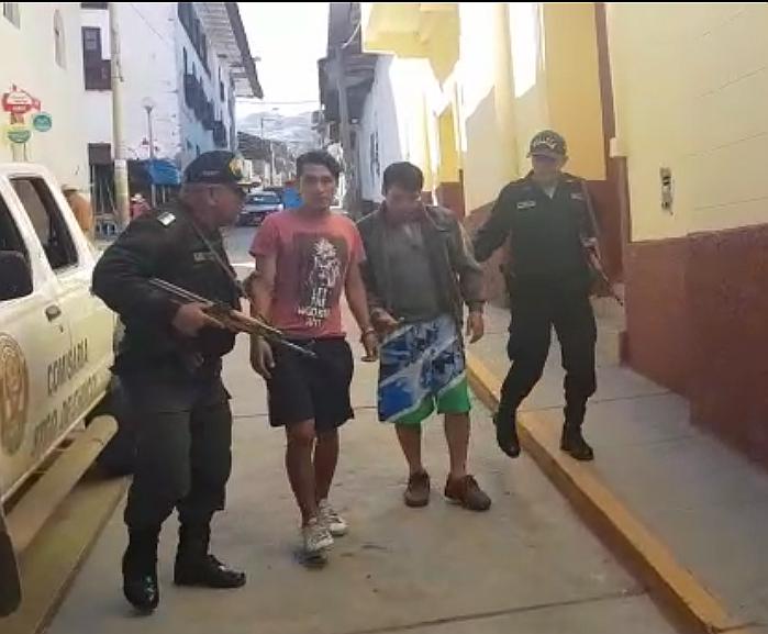 La Libertad: Caen dos requisitoriados en Santiago de Chuco