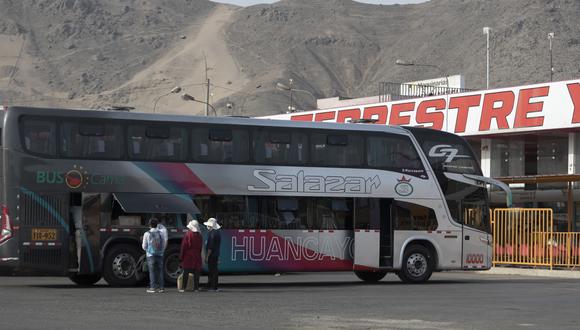 En plena Semana Santa se suspende salida de buses en el terminal de Yerbateros debido a un accidente reportado en la carretera central. (Foto: Archivo de GEC)