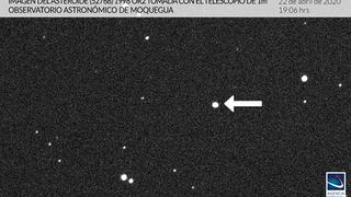 Asteroide que pasará cerca a la Tierra no impactará en el planeta, según Agencia Espacial del Perú