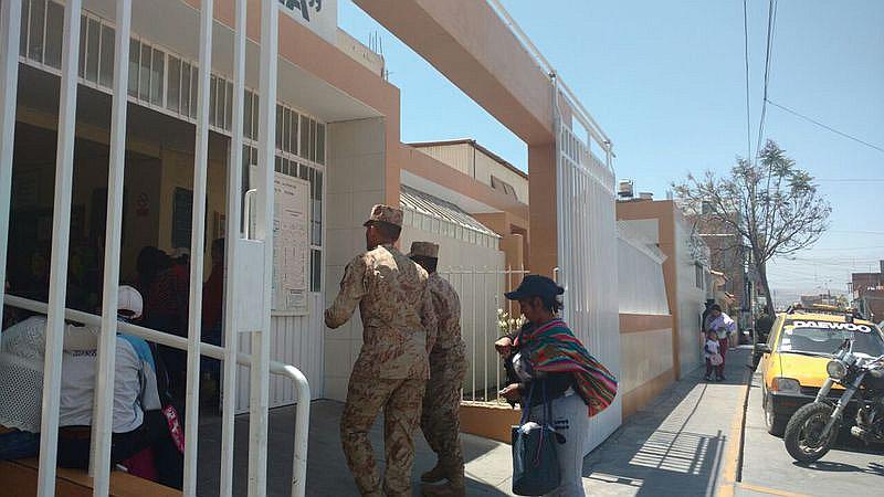Arequipa: Soldado fallece cuando era trasladado hacia el centro de salud