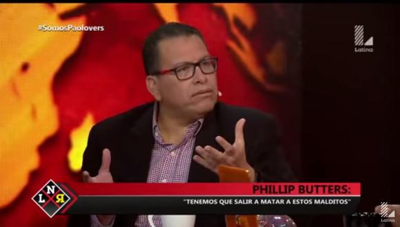 Philip Butters le responde a comentarista chileno que llama indígenas y tontos a los peruanos