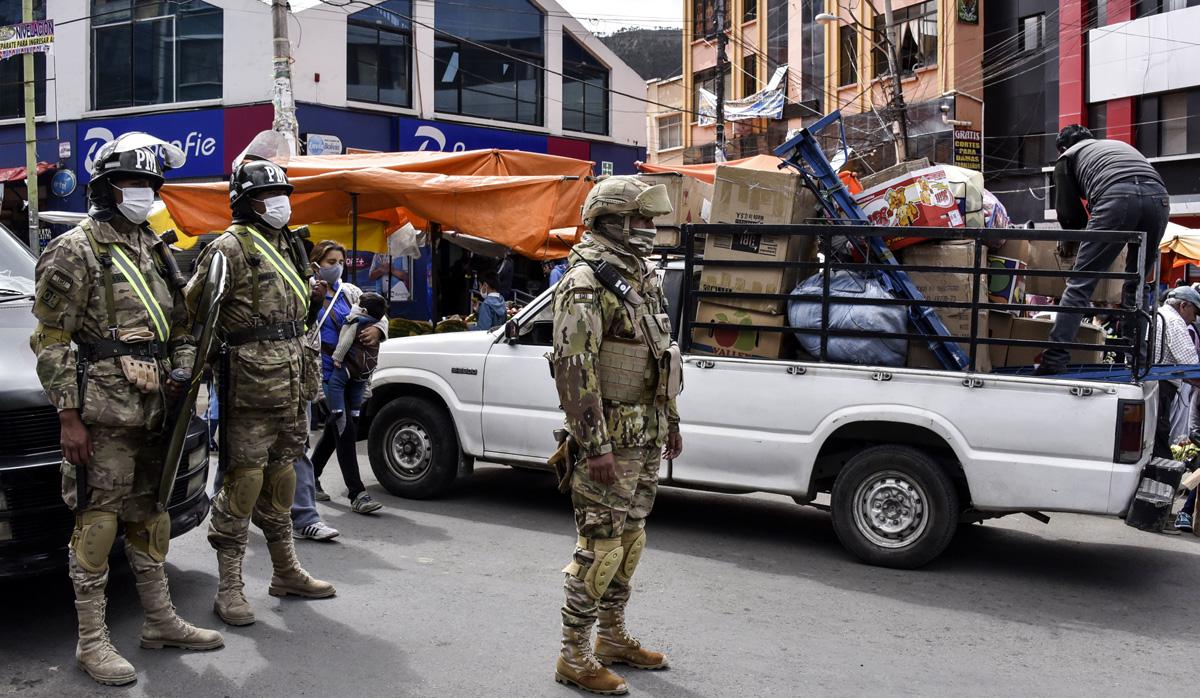 El confinamiento como medida de lucha contra el coronavirus continuará en Bolivia hasta el 30 de abril. (Foto: AFP/Aizar Raldés)