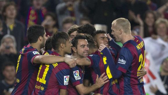 Barcelona aplastó 6-0 al Getafe y sigue de líder en España