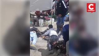 Huancayo: capturan a “Los sucios de Ocopilla” tras robar celular a transeúnte