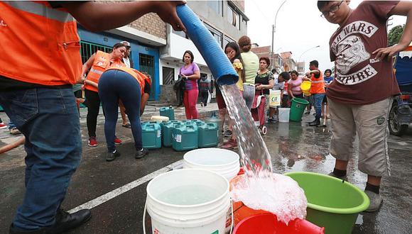 San Juan de Lurigancho: Este miércoles se reanuda abastecimiento de agua 