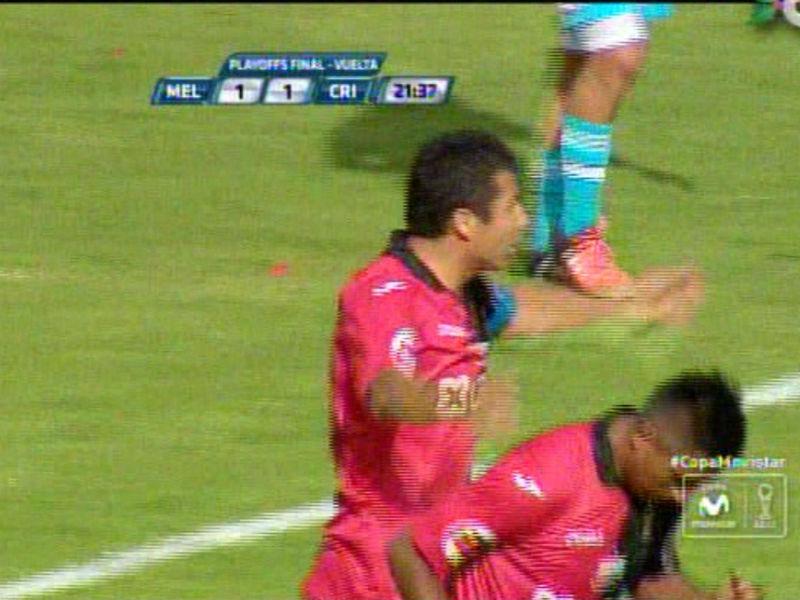 Melgar-Sporting Cristal: Ysrael Züñiga puso la igualdad 1-1 [Video]