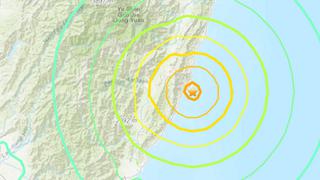 Un terremoto de magnitud 6,6 sacude la costa de Taiwán