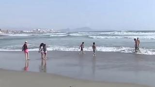 Lurín: Hallan cuerpo de joven ahogado en playa Arica (VIDEO) 
