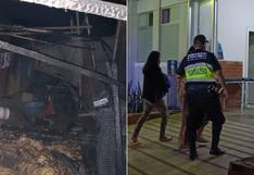 Nuevo Chimbote: Mujer y su menor hija salvan de morir tras incendio en su vivienda