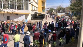 Arequipa: Bloqueos afectan las atenciones en los consultorios