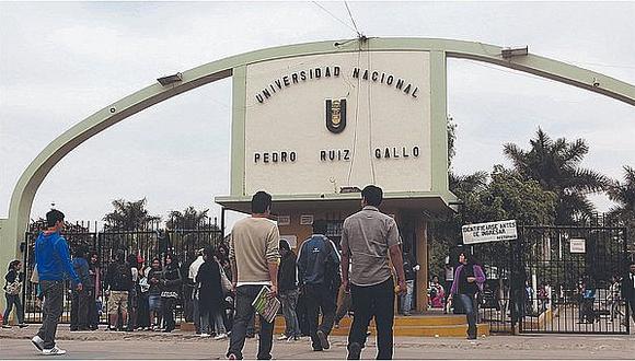Suspenden examen de admisión en la Universidad Pedro Ruiz Gallo