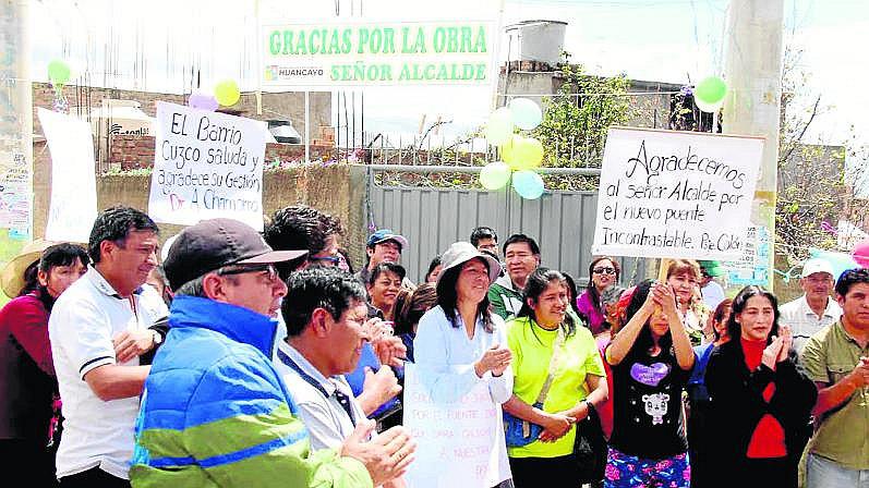 Polémica en Huancayo por la construcción del  puente Incontrastable