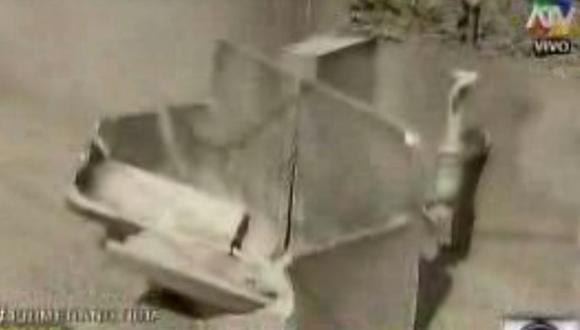 Niño muere tras caerle lavadero de concreto