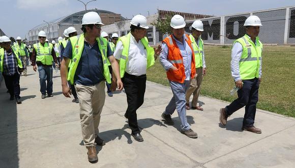 Mandriotti supervisa obras en Villa Deportiva del Callao por los Juegos Panamericanos 2019