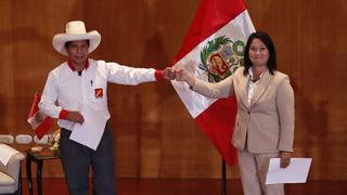 Keiko Fujimori y Pedro Castillo se enfrentan en debate volcánico