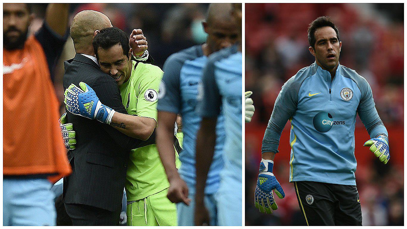Manchester City: ​Pep Guardiola defendió a Claudio Bravo