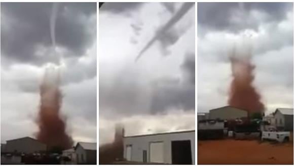 YouTube: El extraño "tornado culebra" del que todos hablan en México [VIDEO]