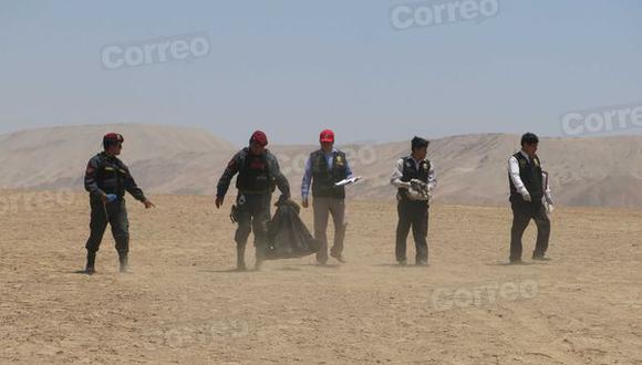 Encuentran restos de mujer en la vía Moquegua - Arequipa