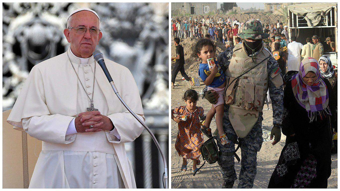Papa Francisco invita a "encontrar", "acoger" y "escuchar" a los refugiados