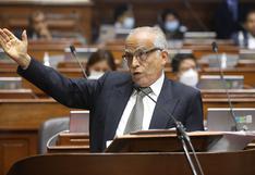 Aníbal Torres: “Espero que las bancadas que exigen que renuncie, que tomen rápidamente la decisión de censurar a este Gabinete”