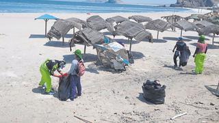 Áncash: Dejan playa de Vesique llena de basura