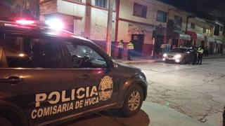 Policía interviene a adolescente de 17 años con licencia de conducir bamba en Huancavelica