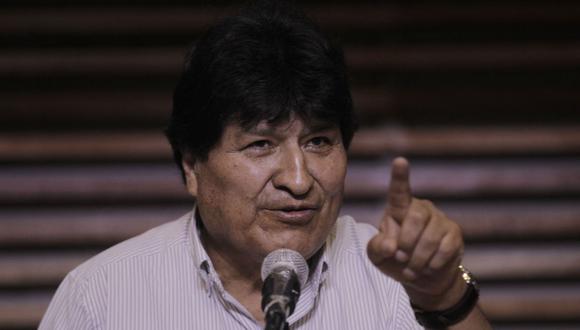 Congreso aprobó declarar persona no grata a Evo Morales. (Foto de Emiliano Lasalvia / AFP)