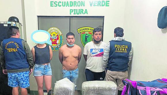 La captura de las tres personas fue en un parque del asentamiento Rosa de Guadalupe, cuando estaban en una mototaxi