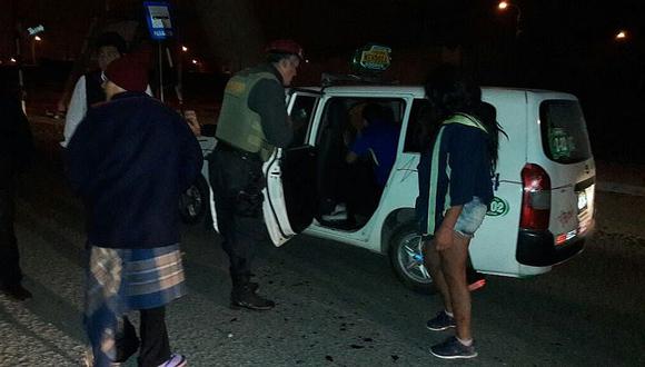 Tacna: Taxista es golpeado tras ser acusado de violación por menor