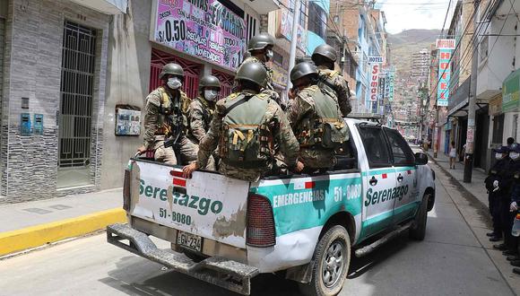 Huánuco: 100 reservistas de las FF.AA. en lucha contra el COVID-19
