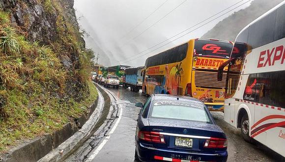 Huaico bloquea vía de acceso hacia la Selva Central (FOTOS)